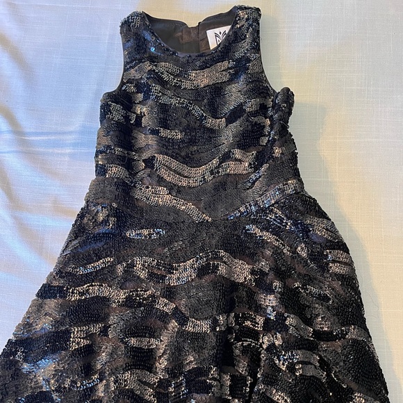 Milly mini’s black sequin dress - Picture 1 of 3